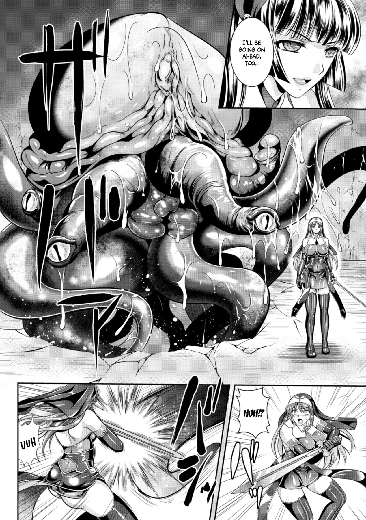 Hentai Manga Comic-Liese's destiny: Punishment Of Lust On The Slime Prison Ch.1-3-Read-93